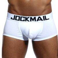 【cw】 JOCKMAILColor Breathable CottonBriefsLow Waist Men UnderwearSize Male Underpants summer trunks shorts 【hot】