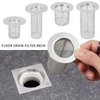 ✣✲✓ Bathroom Toilet Floor Drain Filter Mesh Anti-Clogging Stainless Steel Kitchen Sink Strainer Anti-Pest Drain Sealing Cover