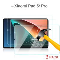 3ชิ้นแก้วป้องกันสำหรับ Xiaomi Pad 5 Mi Pad 5 Pro ฟิล์มป้องกันหน้าจอสำหรับ Xiaomi MiPad 5 Mi Pad 5 Pro กระจกนิรภัยหน้าจอป้องกันเต็มหน้าจอครอบคลุม,ความต้านทานลดลงและความต้านทานรอยขีดข่วน