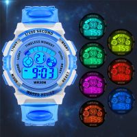 Luminous electronic watches For Children dial waterproof multi-function alarm clocks LED Digital wrist watch for boys and girls Wristbands