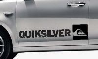 For 2x Quicksilver surf logo vinyl car van graphic decal stickers any colour VW #1 Car Styling