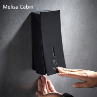 【MC】จำหน่ายสบู่เหลว Black Soap Dispensers Shampoo Shower Dispenser Wall Mount Or No-Drill  Hand Soap Dispenser for Bathroom