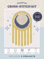 หนังสืออังกฤษใหม่ Mindful Crafts: Celestial Cross-Stitch Kit