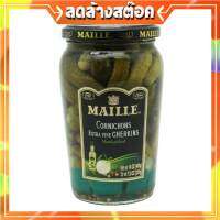 MAILLE แตงกวาดองแท้ คุณภาพ กรอบและสด นำเข้าจากฝรั่งเศส 400 กรัม.