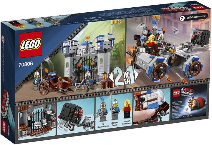 Mary Åre ribben LEGO The Lego Movie 70806 Castle Cavalry (424 parts) Birthday gifts  Children's gifts Educational toys Brain development Building block toys  Genuine LEGO authorization | Lazada PH