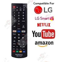 HUAYU Replacement Remote Control for LG TV LED/LCD RM-L1379 Youtube Smart TV.