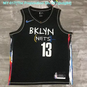 New Brooklyn BKLYN Nets Kyrie Irving 2020-21 CITY Edition Swingman Jersey  Sz 44
