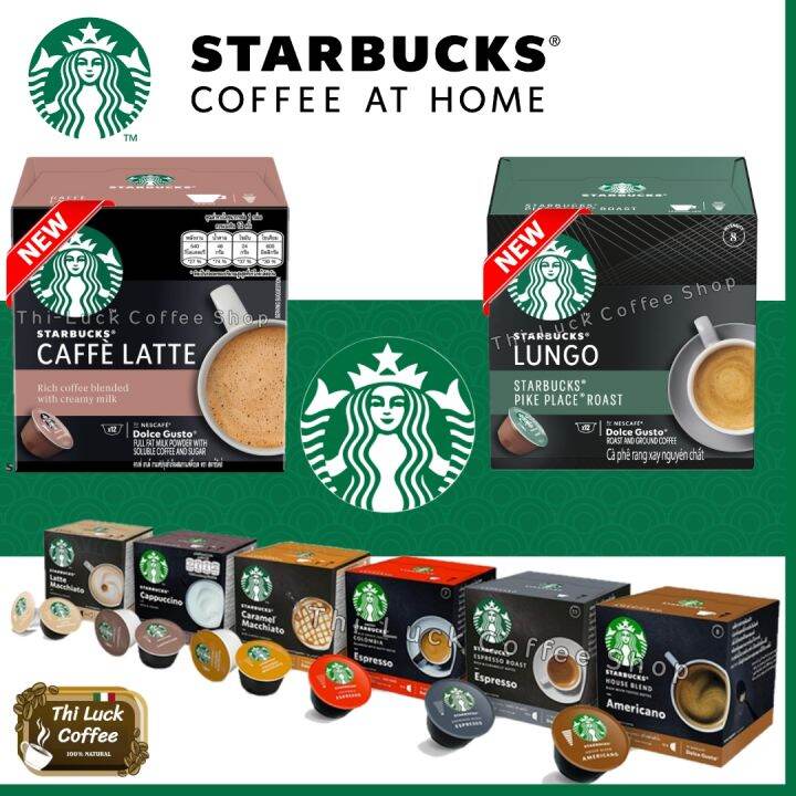 กาแฟแคปซูล Starbucks สตาร์บัค แคปซูลกาแฟ ซัพพอร์ต NESCAFÉ Dolce Gusto