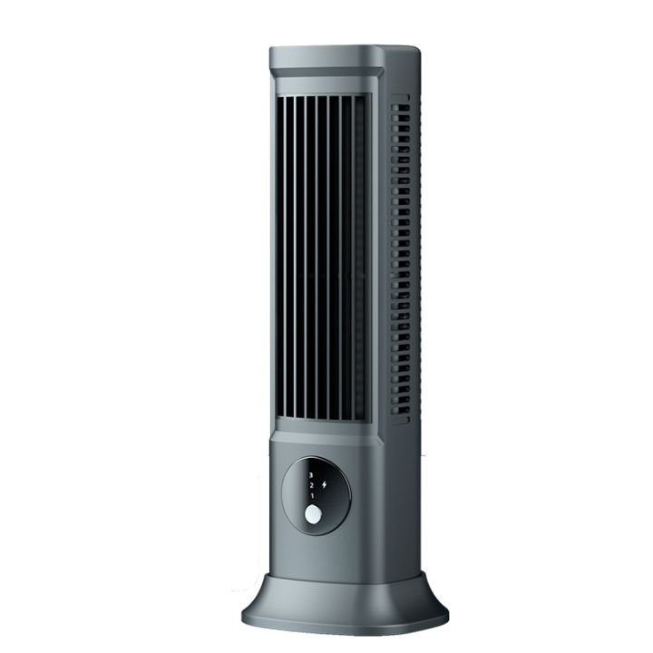 desktop-bladeless-fan-silent-table-tower-fan-portable-air-conditioner-usb-rechargeable-3-speeds-black