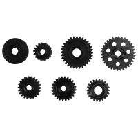 Metal Steel Gearbox Gears Set for YiKong YK4082 YK4102 YK4103 RC Crawler Car Upgrades Parts Accessories