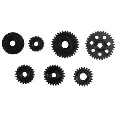 Metal Steel Gearbox Gears Set for YiKong YK4082 YK4102 YK4103 Absima Sherpa RC Crawler Car Upgrades Parts Accessories