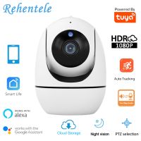 Tuya 2MP Security Camera 1080p Auto Tracking PTZ Two Way Audio Wireless Multi-View WiFi Smart Life Alexa Google CCTV IP Camera