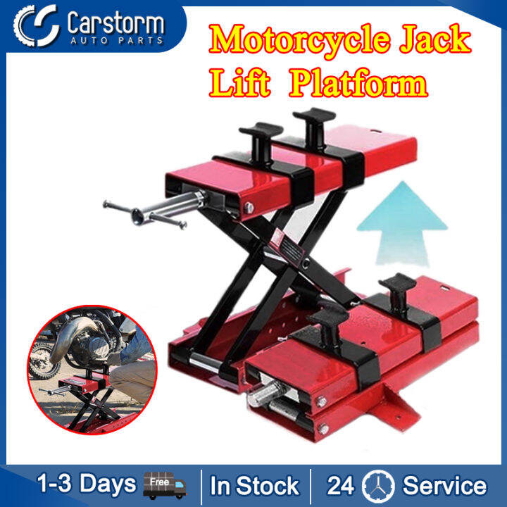 Motorcycle Lift Table Bracket AllTerrain Lift Table Jack Motorcycle