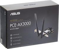 ASUS PCE-AX3000 BOX AX3000 Dual Band PCI-E WiFi 6 (802.11ax) Supporting 160MHz Bluetooth 5.0 (มีกล่อง)