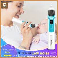 【CW】 Youpin Rechargeable Baby Cleaner Silicone Adjustable Child Nasal Aspirator Safety Convenient Low Noise