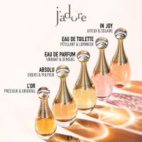 DIOR Jadore Eau de perfum/Toilette 100mlความหอมสดชื่นแลความหอมหวานซึ่งนำมาผสมผสานกันได้อย่างลงตัว