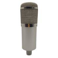 Silver Metal DIY Condenser Tube Microphone Accessory Mic Body Shell Case Produce Mic Accessories