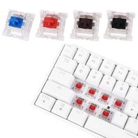 （Miss qis keycap）Outemu สวิตช์ LED แบบ SMD สีดำแดงน้ำตาลน้ำเงิน,สวิตช์3Pin สำหรับคีย์บอร์ดแบบกลไกเหมาะกับ MX Gateron เชอร์รี่ DIY