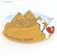 ┅ Pyramids Of Giza Egypt Fridge Magnet Souvenir Gift 3D Resin Landscape Refrigerator Magnetic Sticker Home Kitchen Decor