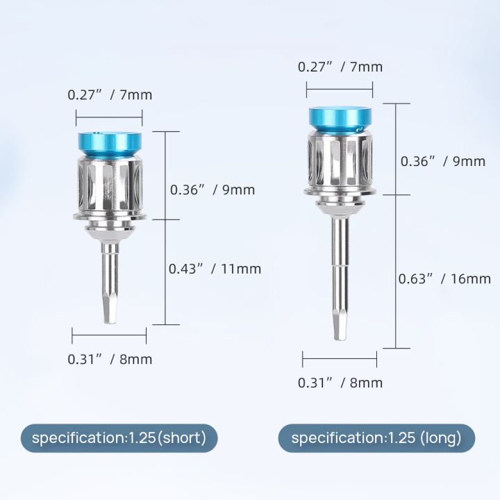 azdent-เครื่องมือซ่อมแซมรากฟันเทียมสำหรับทันตกรรมสว่านลมน็อตแบบหมุนรากฟันเทียม
