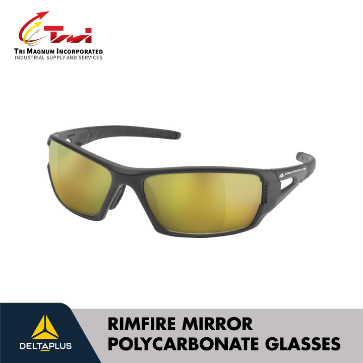 Deltaplus Rimfire Mirror Safety Eyewear / Safety Glasses / Spectacles