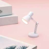 2021 New Exotic Creative Small Book Lamp Bedroom Small Night Lamp Mini Book Clip Lamp Warm Light Eye Protection Table Lamp