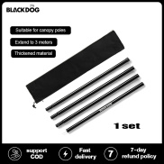 Blackdog COD Free shipping 2.4M Một Bộ Gậy Tán Dạng Ống Lồng Gậy Đứng Di