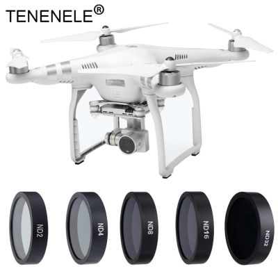 ดั้งเดิม! ฟิลเตอร์ TENENELE กล้องโดรน ND สำหรับ DJI Phantom 3 4K/ล้ำหน้า/มาตรฐาน/SE/Professional ND 2 4 6 8 16 32อุปกรณ์โดรนเลนส์