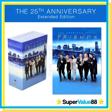 Original FRIENDS: The Complete Series Extended Edition, 25th Anniversary  Collection DVD Boxed Set, TV Show Set in Central Perk