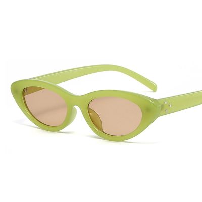 Cat Eye Vintage Sunglasses Women Fashion Brand Designer Female Sun Glasses Candy Colors Retro Small Frame Oculos De Sol