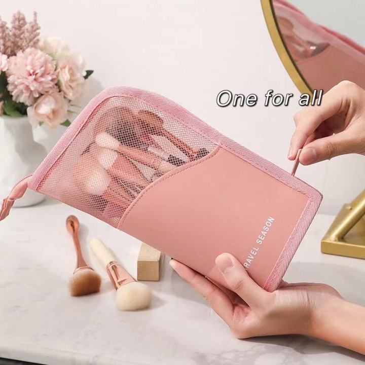 พร้อมส่ง-brush-bag-b32-กระเป๋าเก็บแปรงแต่งหน้าเครื่องสําอางแบบพกพา-พร้อมส่ง