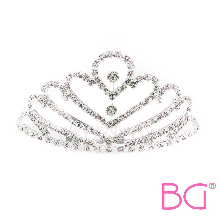 BROADWAY GEMS Hair Crown / Tiara with Stone (Design1) Lazada PH