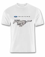 American Classic Car Mustang Tees Print Cotton Male Online Tshirt Design Gildan