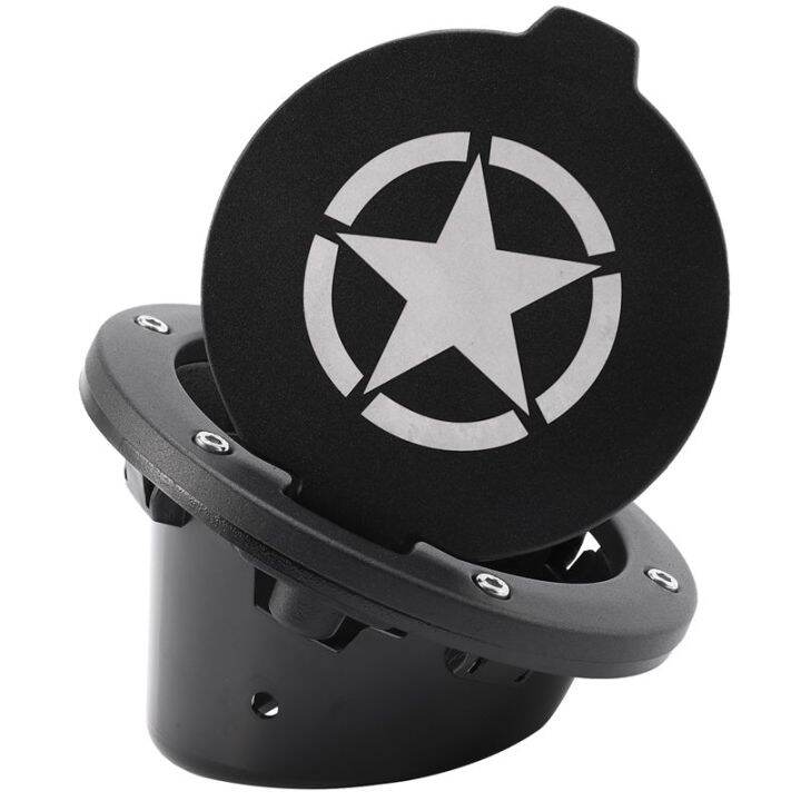 Gas Tank Cap Cover Fuel Tank Cover 4Door 2Door for 20072018 Jeep