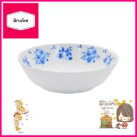 ชามเมลามีน 6" SUPERWARE BLUE FLORALMELAMINE BOWL 6" SUPERWARE BLUE FLORAL **คุณภาพดี**