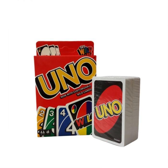 UNO Card Game Cards With Customizable Wild Card | Lazada