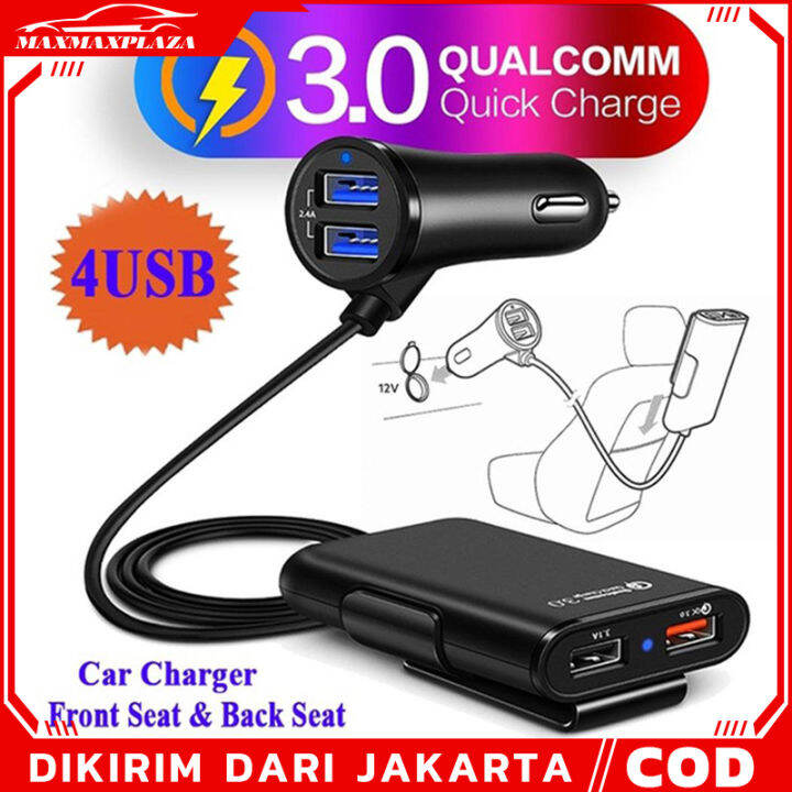(Dikirim Dari Jakarta) Car Charger Mobil Fast Charging 3.1A