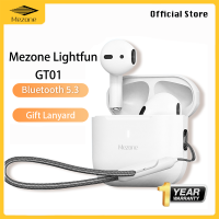 ย Mezone GT01 หูฟังสำหรับเล่นเกมบลูทูธ หูฟังกล่องชาร์จไร้สาย 3D หูฟังสเตอริโอกีฬาหูฟังพร้อ