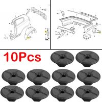 4mm Fender Mud Flap Guard Wheel Arch Bumper Clip Rivet Clips For Peugeot 206 407 Citroen Berlingo C4 Picasso C5 Seat Ibiza Leon