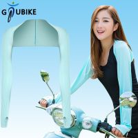 【NATA】 GTUBIKE Spring Summer Ice silk Sunscreen Shoulder Sleeves Combo Set Icy Cooling Anti-UV Women Men Cycling Climbing Running Hand Socks Sun Protection Sleeves