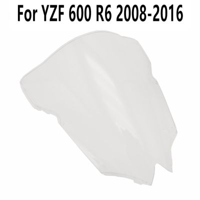 กระจกหน้ารถใส่สีดำสำหรับยามาฮ่า R6 2008-2009-2010-2012-2013-2014-2015-2016การประชุมกระจกหน้ารถพอดีกับ YZF 600 Deflectore ลม