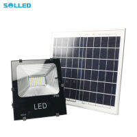 SOLLED โคมไฟฉายภาพพลังงานแสงอาทิตย์กันน้ำ,รีโมทคอนโทรล + รีโมตคอนโทรลไฟ