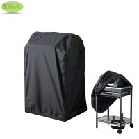 Black Color BBQ Cover 72x52x110H WaterproofedDust Proofed Barbecue Grill Cover BBQ Grill Protective Cover