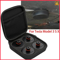 FOREVER Automobile Lifting Jack Pad  with Storage Case Fit for Tesla Model 3/S/x/Y