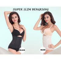 (SIZE XS ~ 6XL) Super Slim Bengkung 25cm Height - 4 tulang Korset UltraSlim Girdle Corset Tummy Control belt