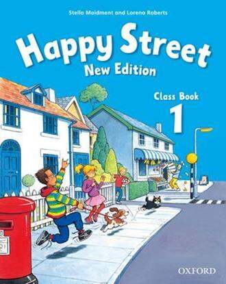 bundanjai-หนังสือคู่มือเรียนสอบ-happy-street-2nd-ed-1-class-book-p