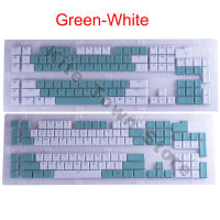 109pcs Keycaps Key Caps for G915 G913 G815 G813 RGB TKL Wireless Keyboard US Version Green Color