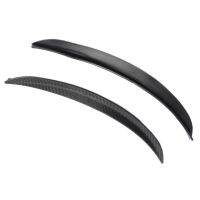 80% Dropshipping!!2Pcs 32.5cm Carbon Fiber Car Wheel Eyebrow Arch Fender Protection Decor Strips Fender