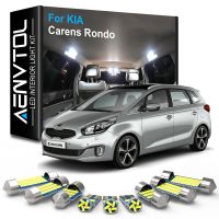 ไฟการส่งข้อมูลแบบติดต่อกันนำตกแต่งภายใน AENVTOL สำหรับ KIA Carens Rondo 1999-2013 2014 2015 2016 2017 2018 2019 2020อุปกรณ์เสริมโคมไฟหีบฝาทรงโค้ง