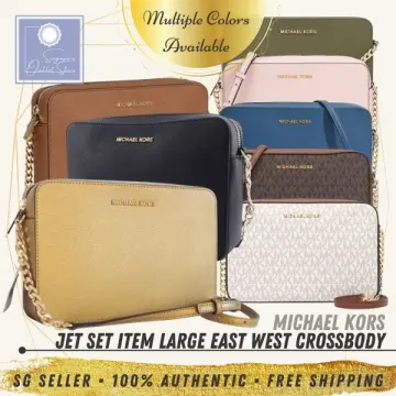SALE ORIGINAL MICHAEL KORS JETSET DOUBLE ZIP PHONE CROSSBODY BAG  Luxury Bags  Wallets on Carousell